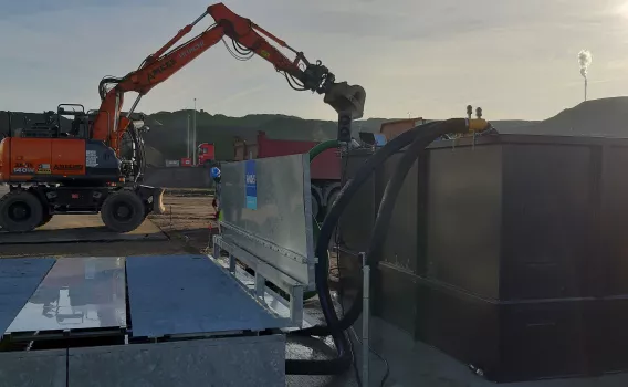 Wheelwash Jets voor vrachtwagens (mobiel)