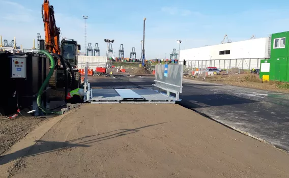 Wheelwash Jets voor vrachtwagens (mobiel)