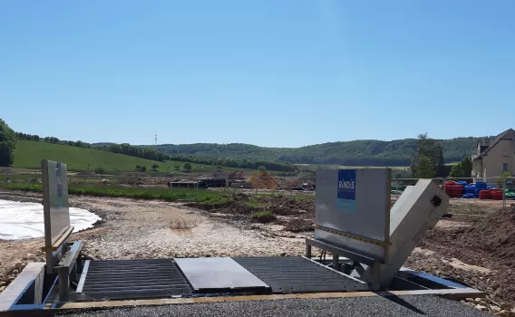 Wielwassysteem Compact Flex van RinDis
