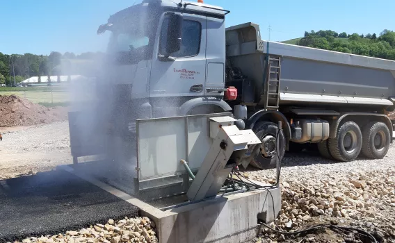 Wielwassysteem Compact Flex van RinDis