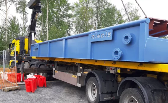 SiteWash bath systeem voor vrachtwagens