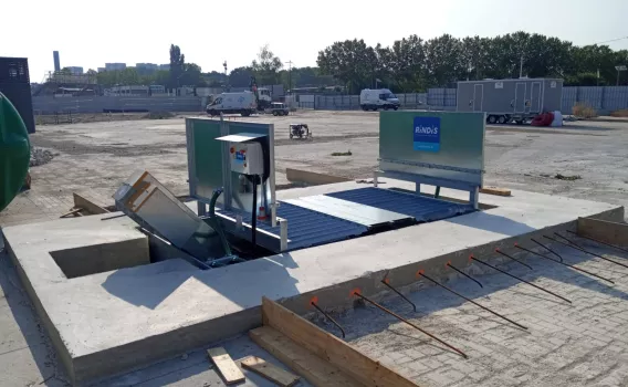 Wielwassysteem Compact Flex van RinDis