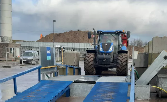 Wielwassysteem Compact Flex van RinDis